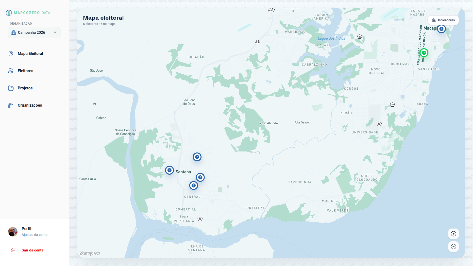 Painel Marcozero Data: mapa eleitoral da operação